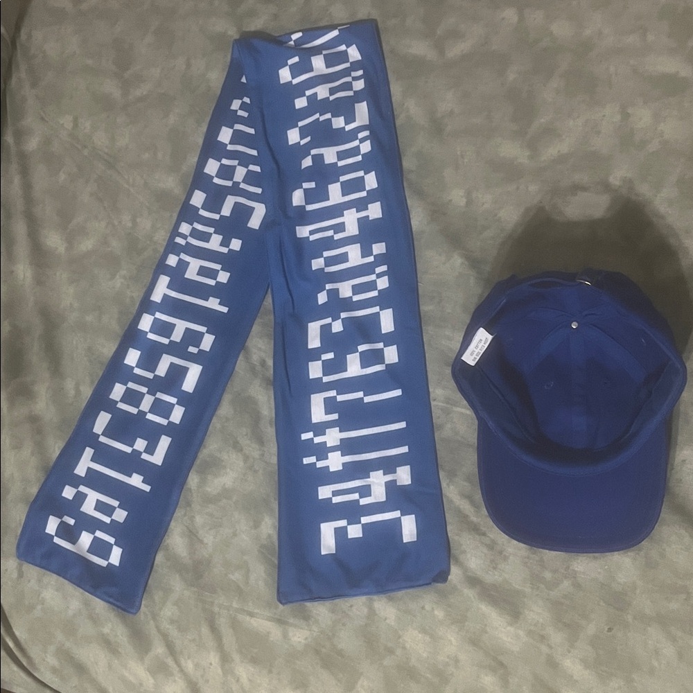 Coinbase Both Blue Hex Code Scarf & Hat ‘Coinbasi… - image 2